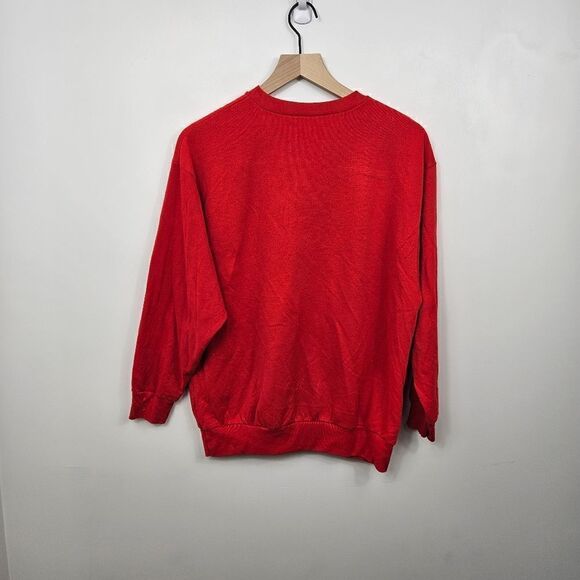 Vintage The Walt Disney Mickey Mouse Sweatshirt. Red L#023 - Picture 8 of 14